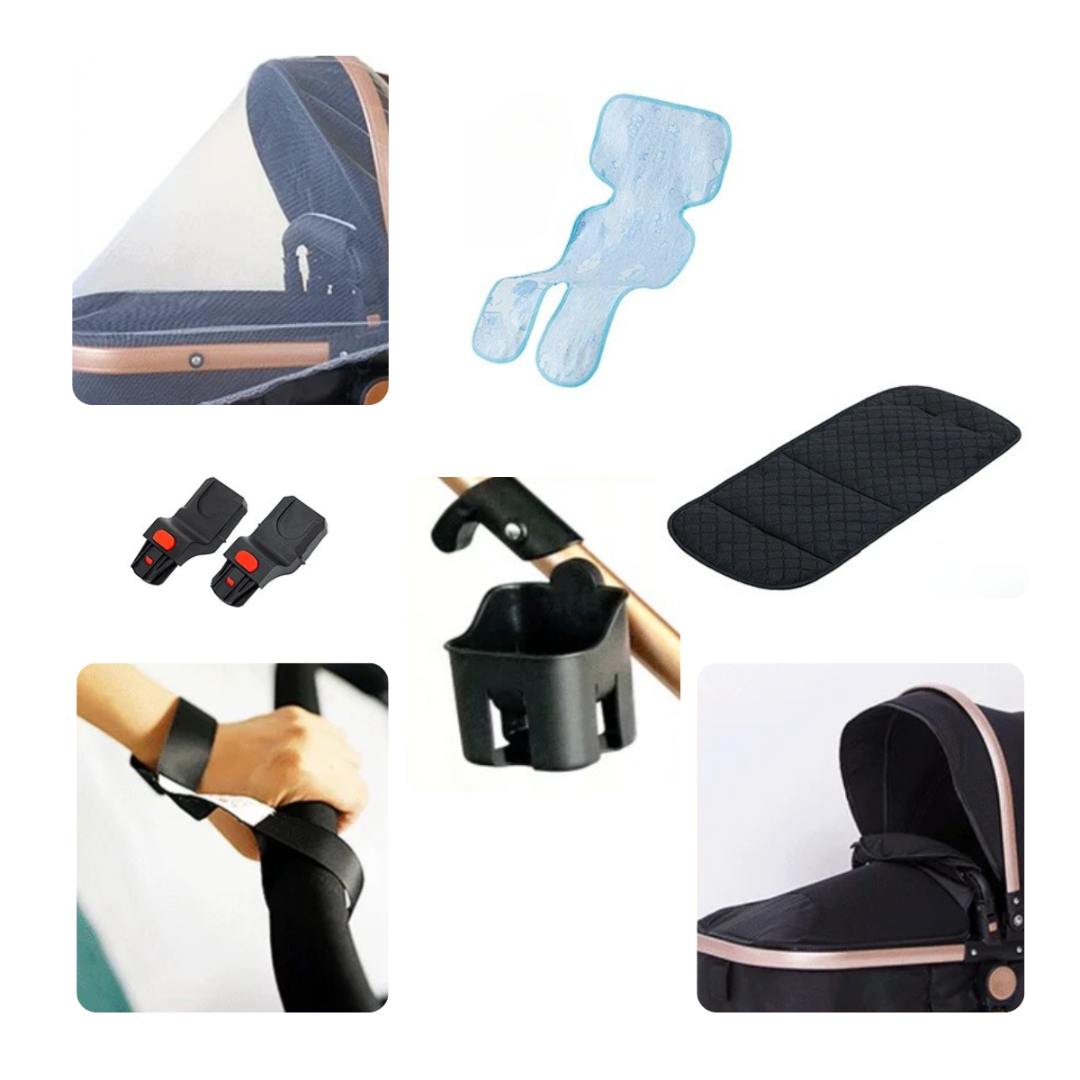 6 Accessoires PoussettePratique™ ORIGINAL