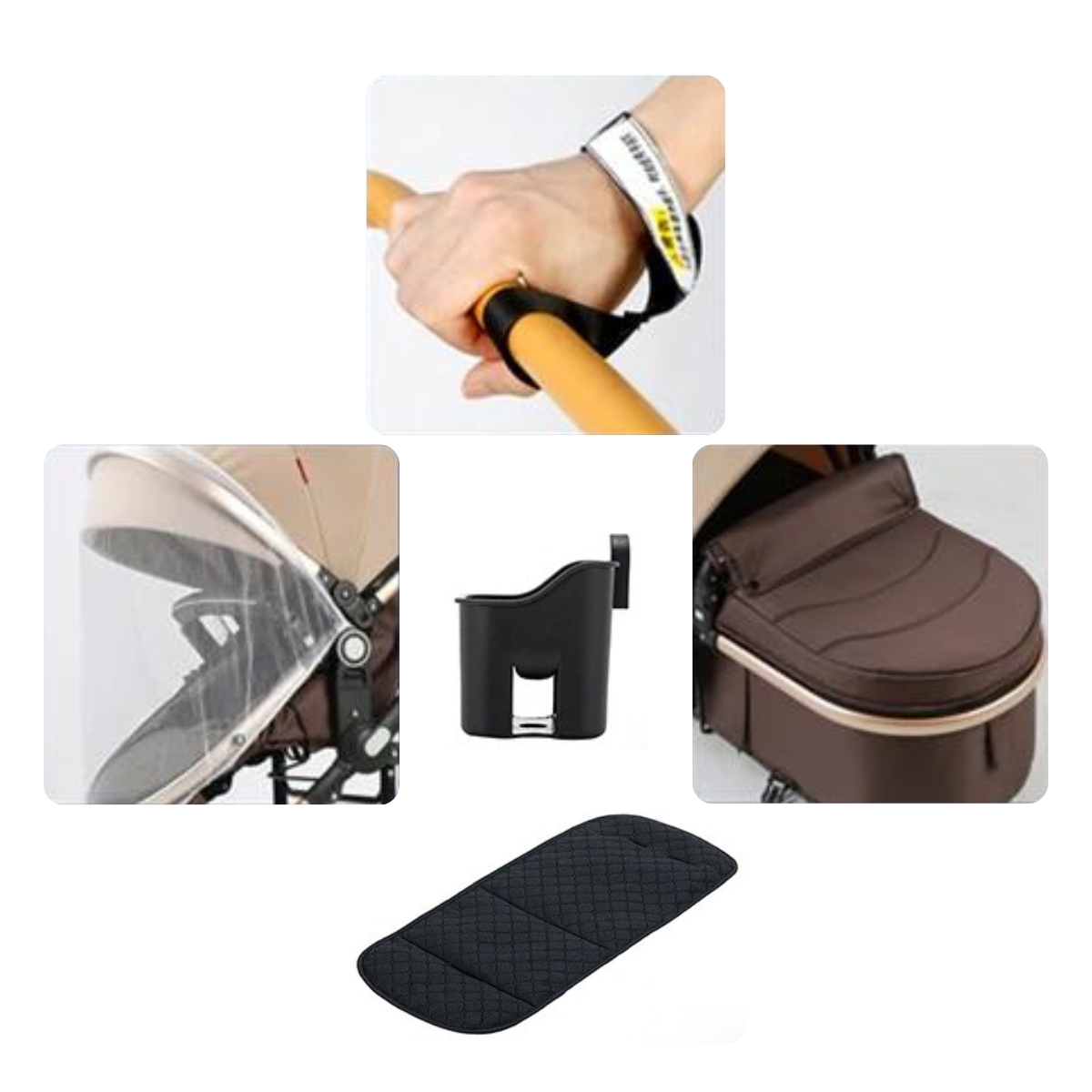 5 Accessoires PoussettePratique™ NOVA