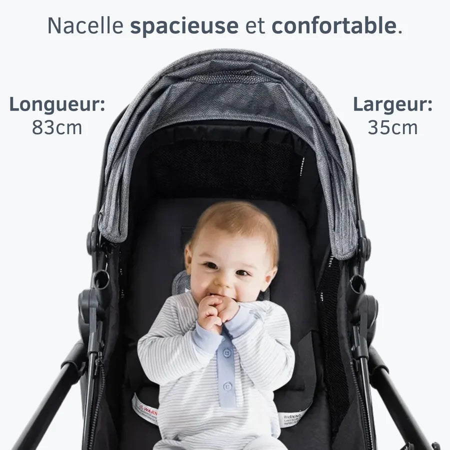 Poussette 3 en 1 PoussettePratique™ NEXO